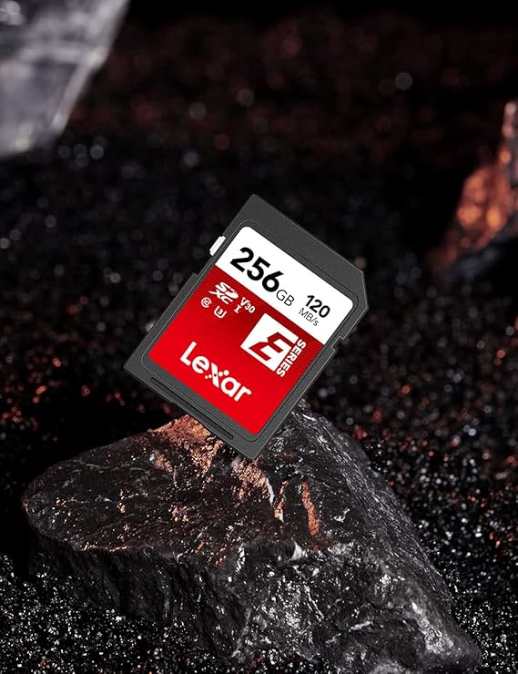 Lexar SD Card 256GB, SDXC UHS-I Flash Memory Card, Up to 120MB/s Read, Up to 45MB/s Write, U3, V30, C10, Full-HD and 4K UHD (LSDESXX256G-BNNNG) Lexar SD Card 256GB, SDXC UHS-I Flash Memory Card, Up to 120MB/s Read, Up to 45MB/s Write, U3, V30, C10, Full-HD and 4K UHD (LSDESXX256G-BNNNG)